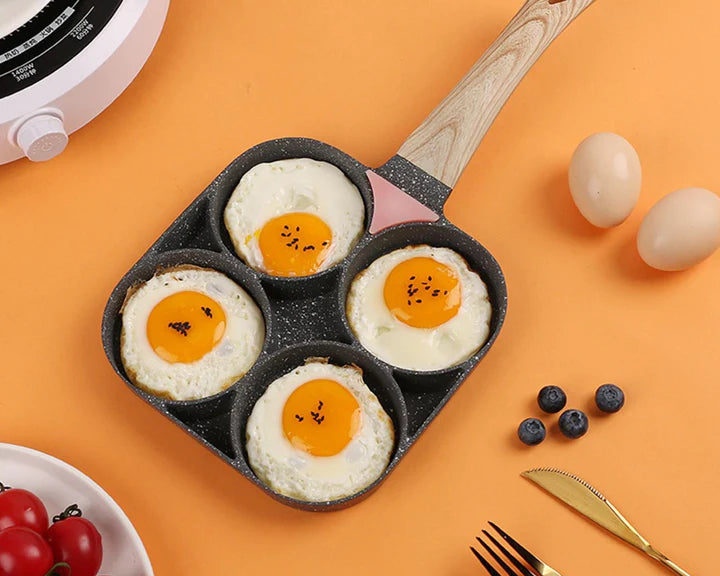 Polix - Casserole avec 4 Moules (+ 2 Ustensiles OFFERTS)