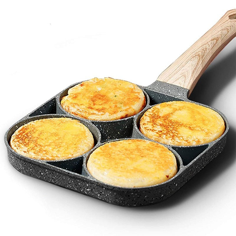 Polix - Casserole avec 4 Moules (+ 2 Ustensiles OFFERTS)