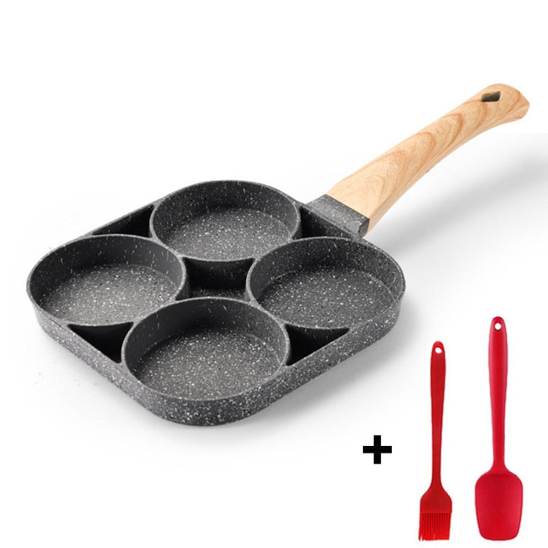Polix - Casserole avec 4 Moules (+ 2 Ustensiles OFFERTS)