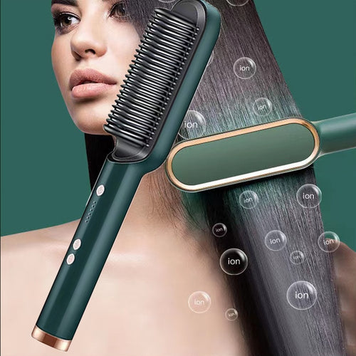 Negative Ion Hair Straightener Styling Comb