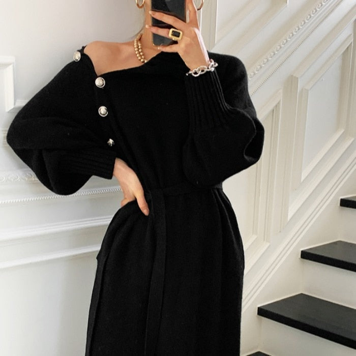 Long Sweater Dress