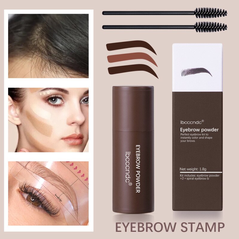 Eyebrow coloring balm