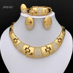 Her choice Gold Jewelry Set