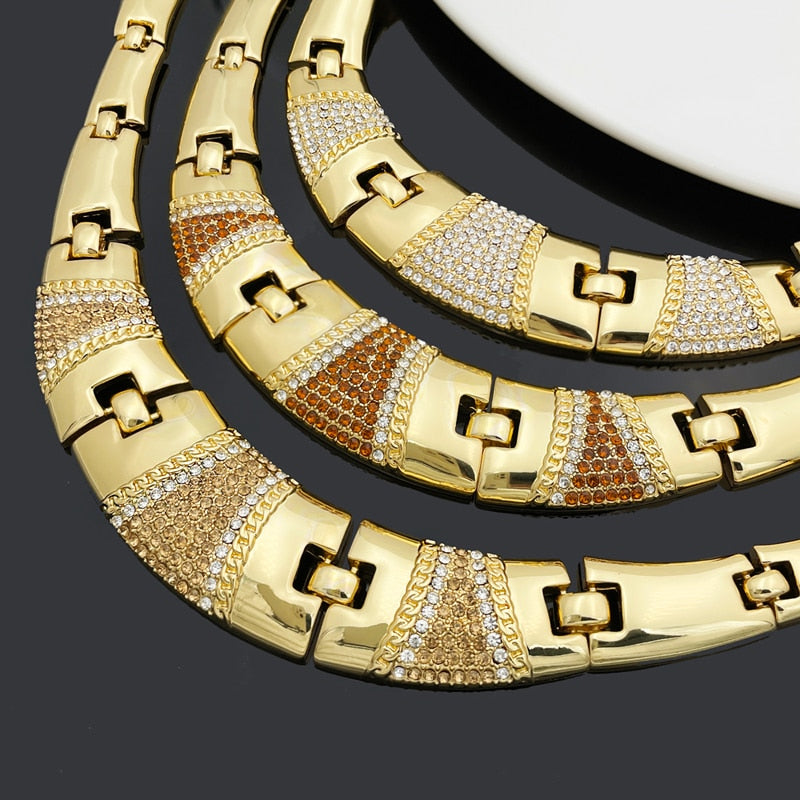Her choice Gold Jewelry Set