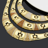 Her choice Gold Jewelry Set