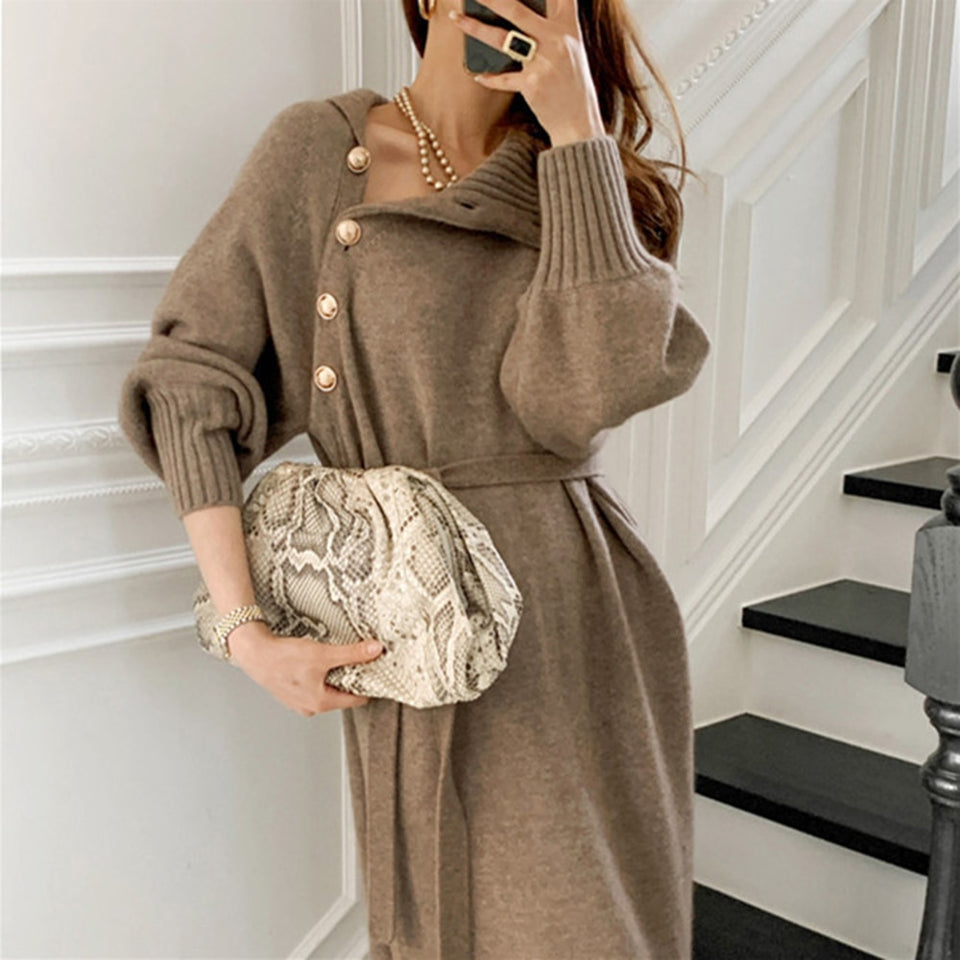 Long Sweater Dress
