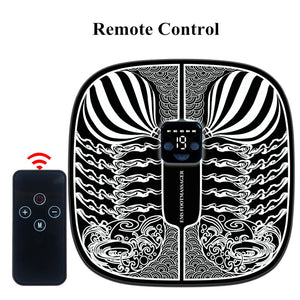 Tapis de pied de massage stimulateur de points d'acupuncture EMS