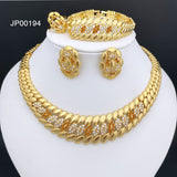 Perfect Plated Gold Jewelry sets_18K