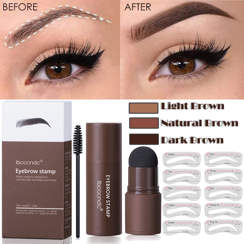 Eyebrow coloring balm
