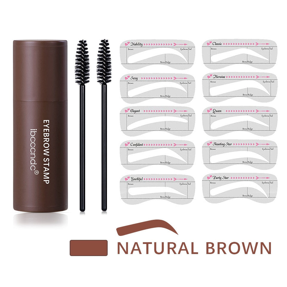 Eyebrow coloring balm
