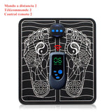 Tapis de pied de massage stimulateur de points d'acupuncture EMS