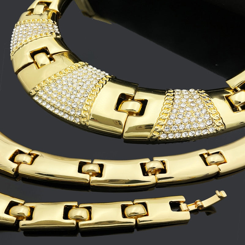 Her choice Gold Jewelry Set