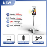 6 in 1 kabelloser Bluetooth-Selfie-Stick